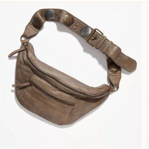 Free People Wilder 100% Leather Sling Bag